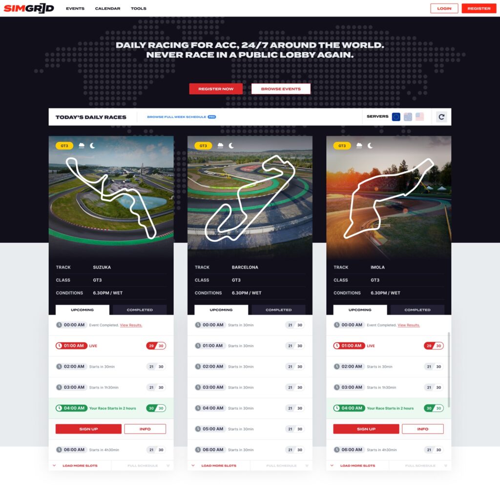 Daily Racing for Assetto Corsa Competizione